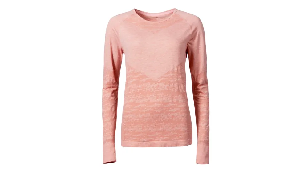 Cenová Bomba HALTI Free Recy Seamless LS, růžové, dámské triko