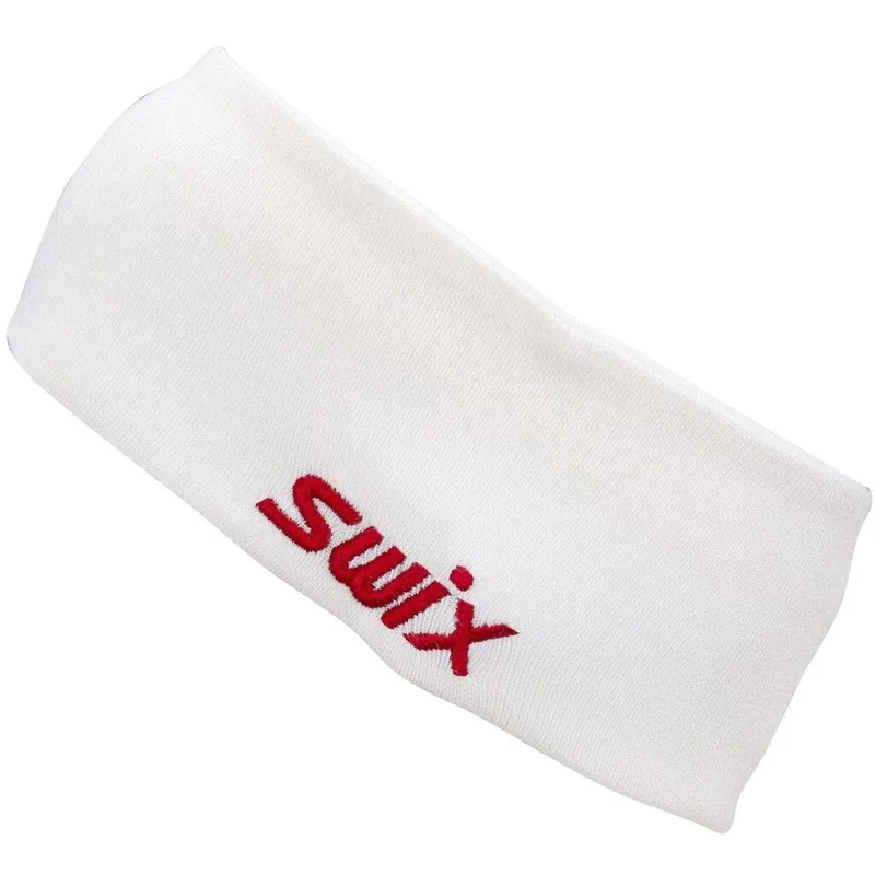 SWIX Tradition Headband, Bright White, čelenka Časově Omezené