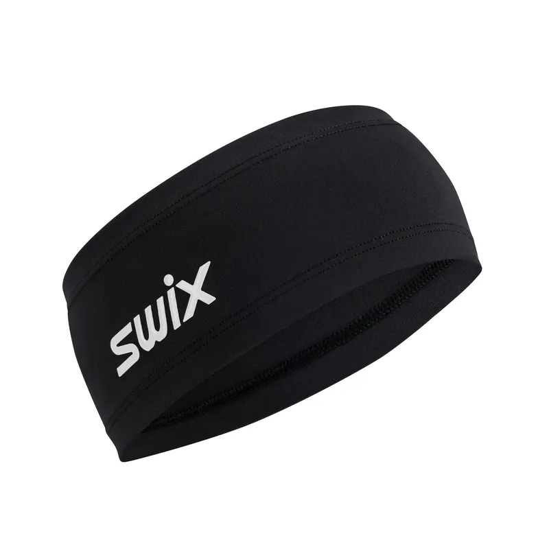 Sleva SWIX Move Headband, Black, čelenka