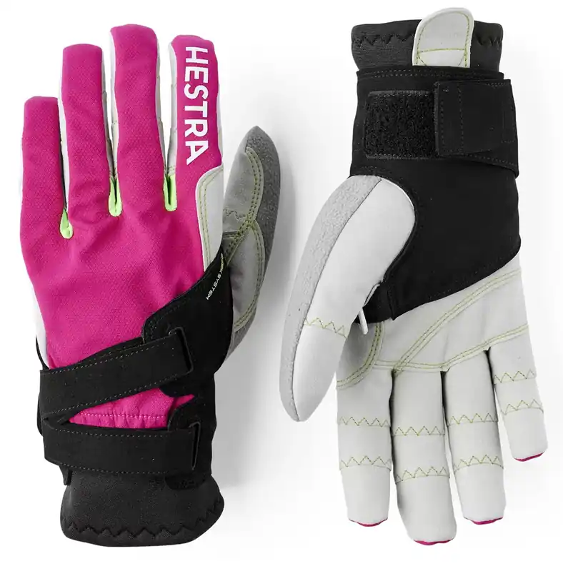 HESTRA XC Ergo Grip Shark, Fuchsia/light grey, rukavice na běžky Přímo Od Výrobce
