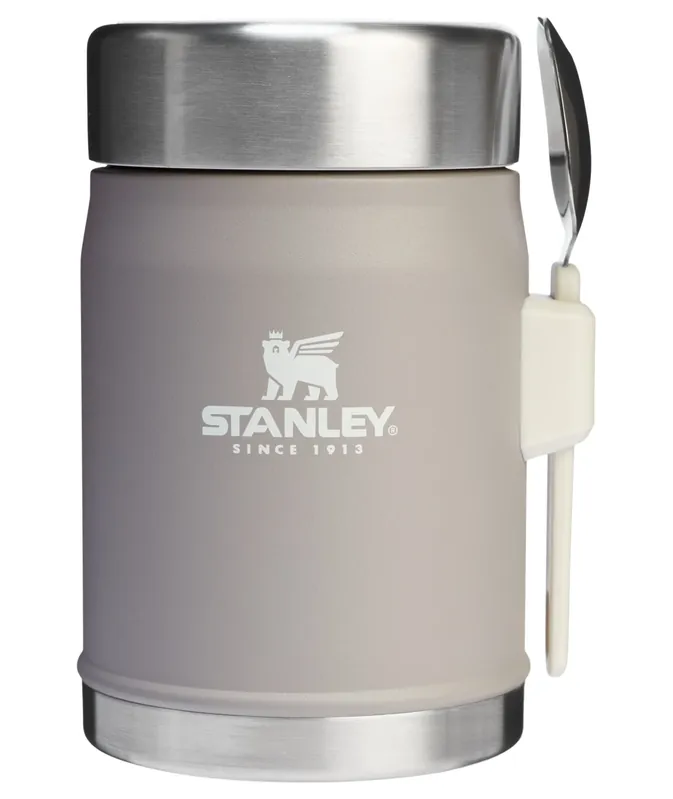 STANLEY The Legendary Classic Food Jar 400 ml Ash, jídelní termoska se lžící/vidličkou Cenový Hit
