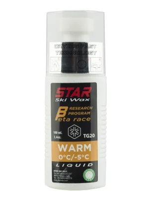 STAR BETA RACE WARM – SPONGE 100 ml., závodní skluzný vosk, 0°C až -5°C Horká Nabídka