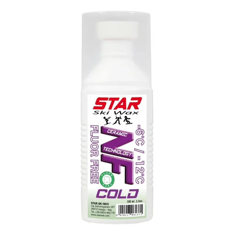 STAR NF COLD – SPONGE 100 ml., závodní skluzný vosk, -6°C až -12°C Poslední Šance