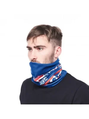 FISCHER Bandana Retro Blue, multifunkční šátek Vysoce Kvalitní
