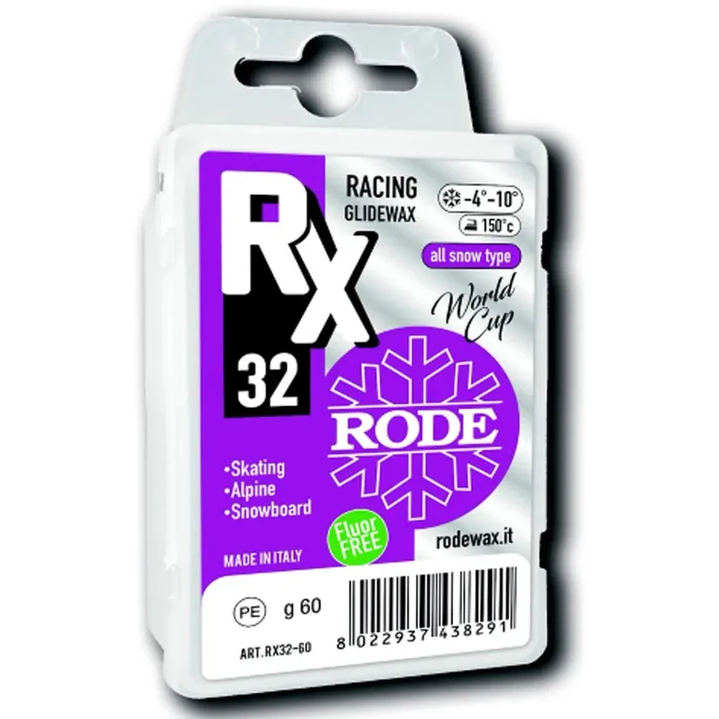 Horká Nabídka RODE RX32 Glider Violet 60g, -4 až -10 °C, skluzný vosk