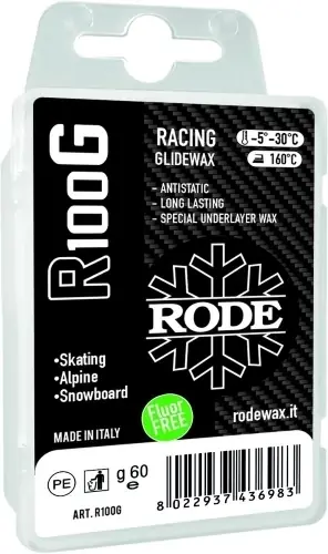 Top Prodej RODE R100G Racing Glide Grafite 60g, -5 až -30 °C, skluzný vosk