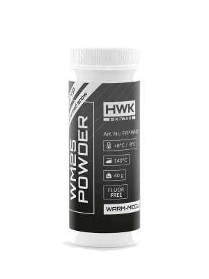 Odeslání Ihned HWK WM 25 Powder Warm-Middle, +8 až -8 °C, 40 g, závodní prášek