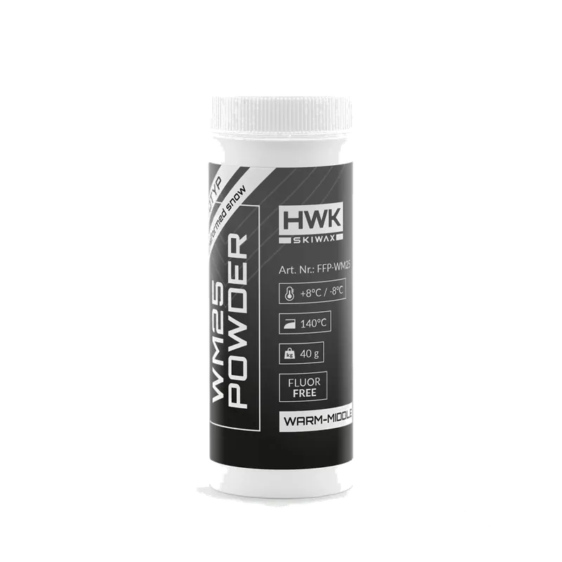 Odeslání Ihned HWK WM 25 Powder Warm-Middle, +8 až -8 °C, 40 g, závodní prášek