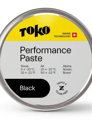 TOKO Performance Paste Black, 75 g, skluzný vosk Nejprodávanější