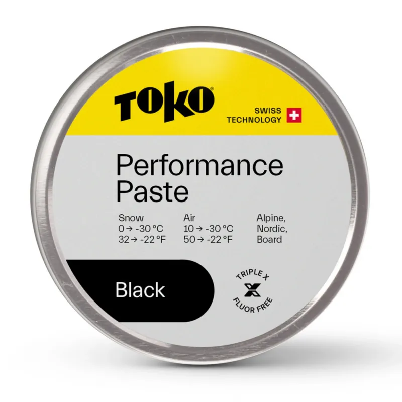TOKO Performance Paste Black, 75 g, skluzný vosk Nejprodávanější