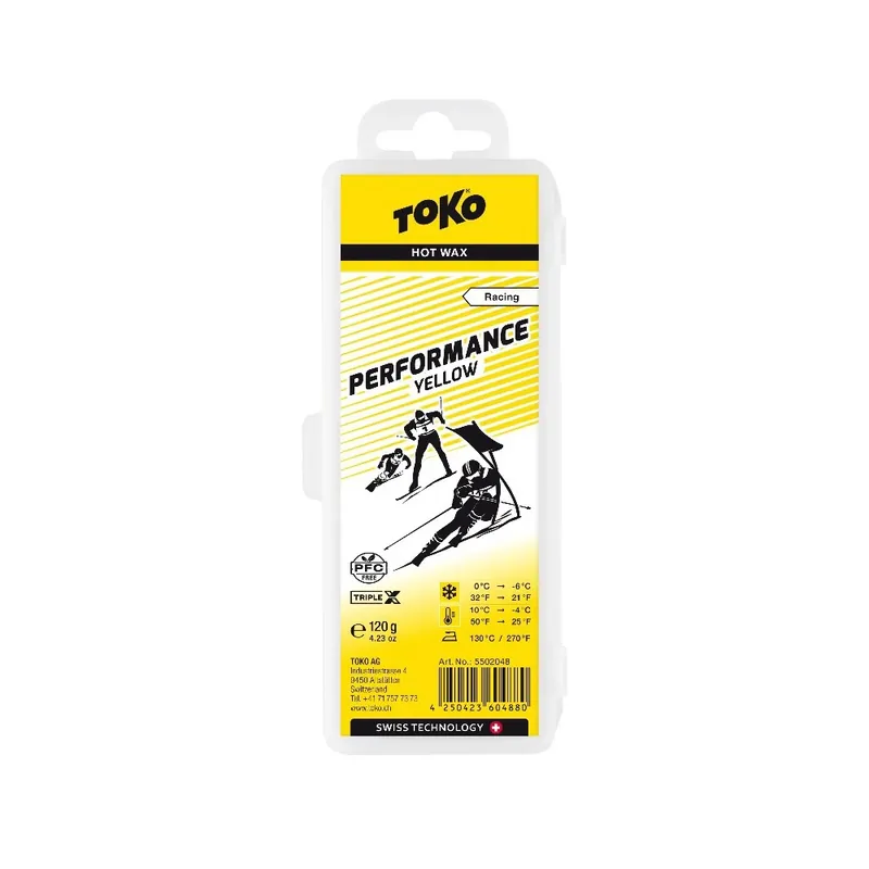 Must-Have TOKO TripleX Performace Yellow, 10°C až -4°C, 120g