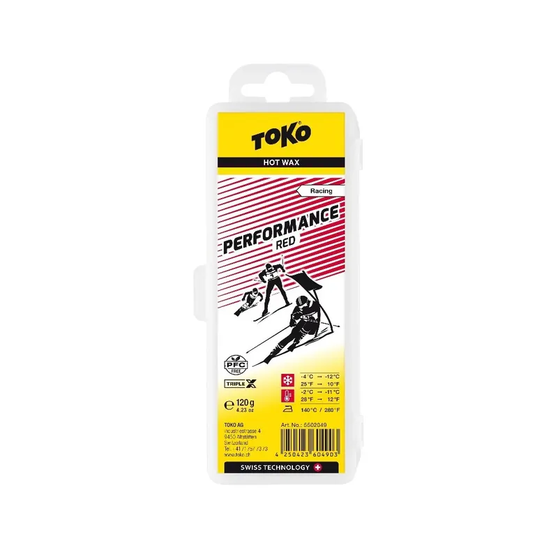 Speciální Cena TOKO TripleX Performace Red, -2°C až -11°C, 120g