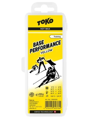 Značkový TOKO Base Performace Yellow, 10°C až -4°C, 120g
