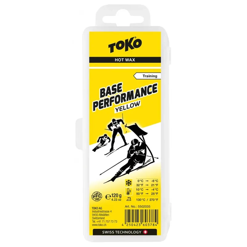 Značkový TOKO Base Performace Yellow, 10°C až -4°C, 120g