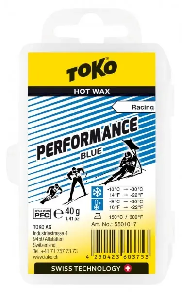 Víkendová Akce TOKO Performace Blue, -9°C až -30°C, 40g