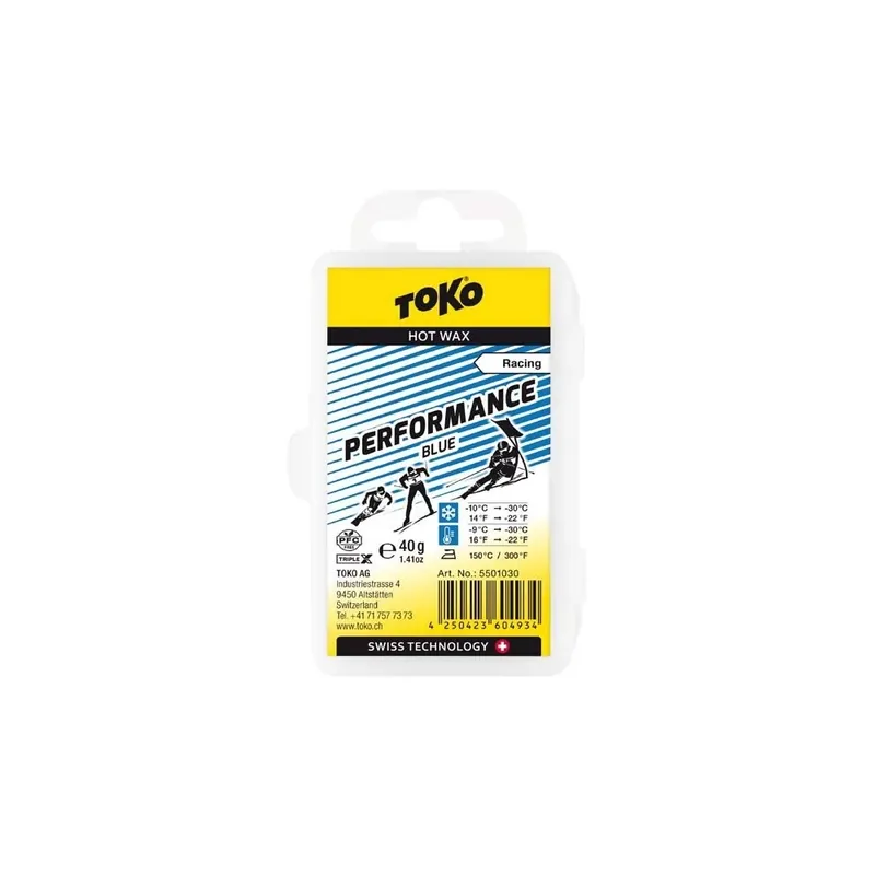 TOKO TripleX Performace Blue, -9°C až -30°C, 40g Nakupujte Hned