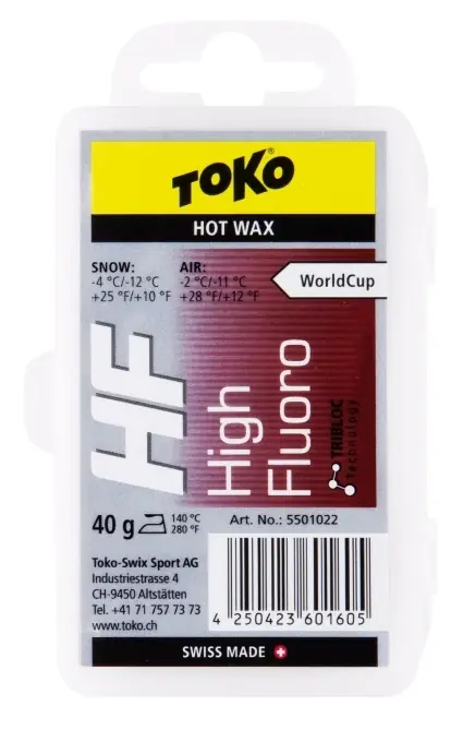 TOKO HF Hot wax red 40g Akce