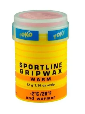 Poslední Šance TOKO Sportline Grip Wax Warm, 10°C až -2°C, 32g