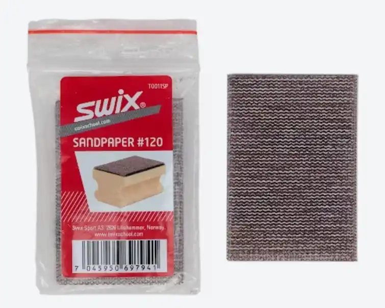 SWIX T0011SP-V Náhradní smirkový papír, 120, 3ks Poslední Šance