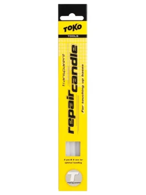 TOKO Repair Candle Transparent 4KS, tyčinky na opravu skluznice Hit Sezóny
