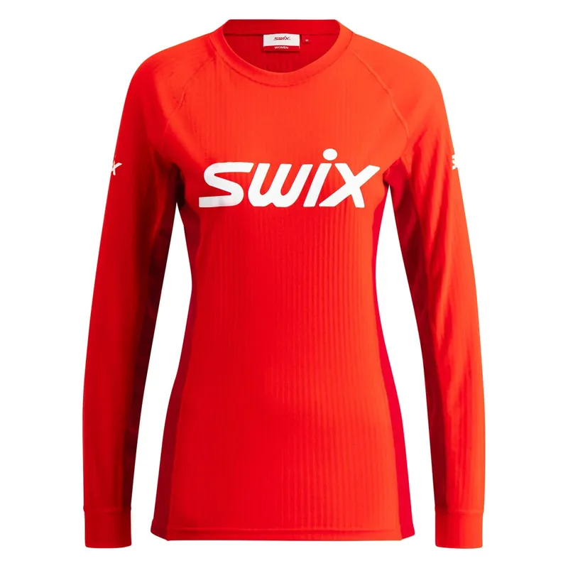 Top Prodej SWIX RaceX Classic, dlouhý rukáv, dámské triko, Fiery Red