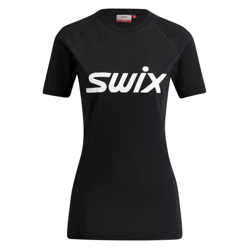 SWIX RaceX Classic, krátký rukáv, dámské triko, Jet Black Autentický