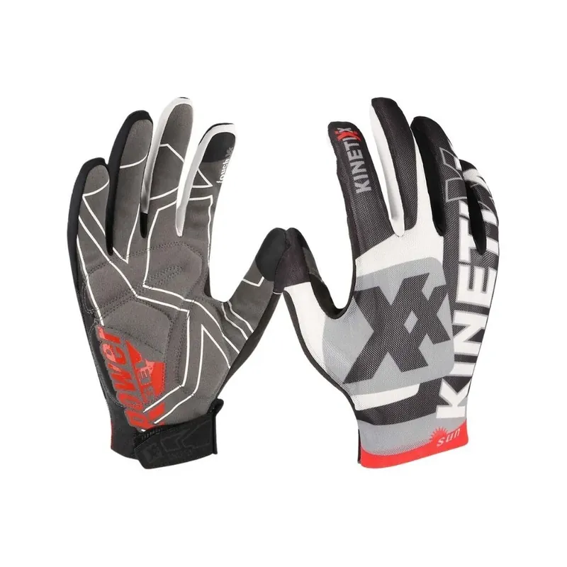 Výhodná Nabídka KINETIXX Luigi gloves, black/white, cyklo rukavice