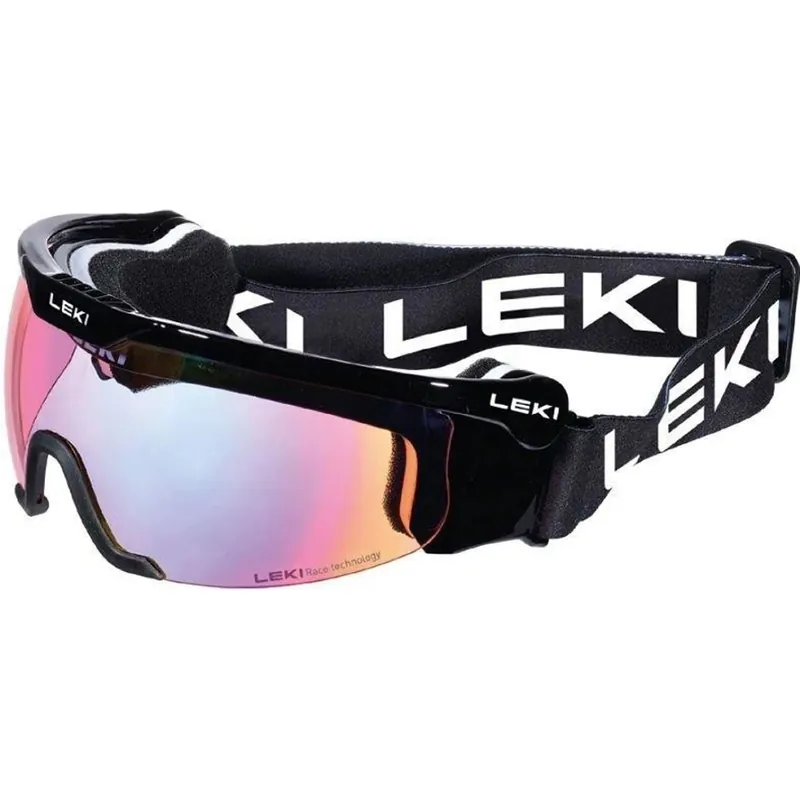 Dokud Zásoby Vydrží LEKI XC Shield, Black, brýle na běžky