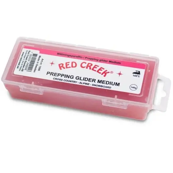 RED CREEK Prepping Glider Medium. 140g, základní skluzný vosk Akční Cena