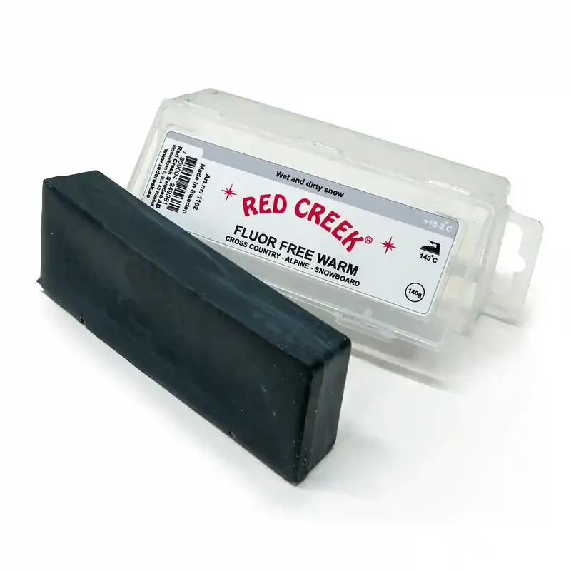RED CREEK Warm Glide Wax 140g, +10°C až -2°C, skluzný vosk Akční Nabídka