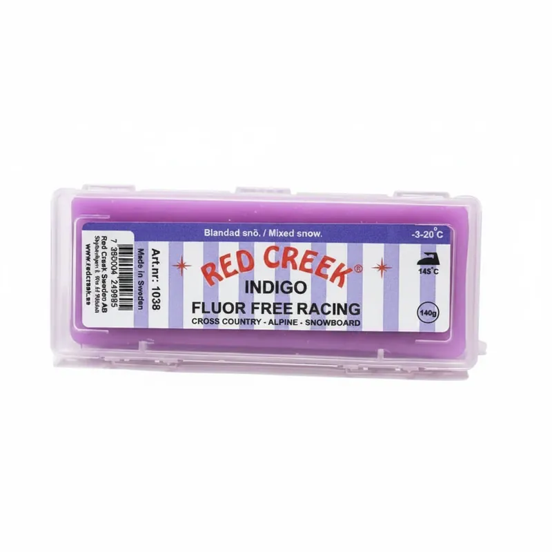 Akční Nabídka RED CREEK Racing Glide Wax Indigo 140g, -3°C až -20°C, skluzný vosk