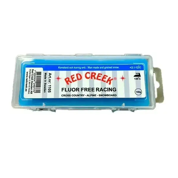 RED CREEK Racing Glide Wax Blue 140g, +2°C až -12°C, skluzný vosk Finální Výprodej