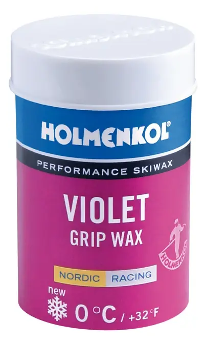Kup Teď HOLMENKOL Fialový, 0°C, 45 g, stoupací vosk