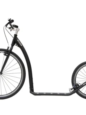 Nová Kolekce KOSTKA Tour Max G6, Satin Black, kolobežka + blatníky a stojánek