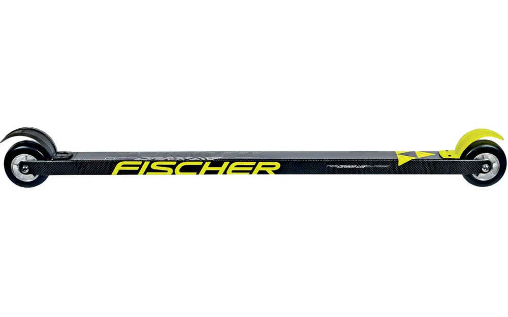 Rychlé Dodání FISCHER CARBONLITE CLASSIC + vázání, kolečkové lyže na klasiku, použité "A"