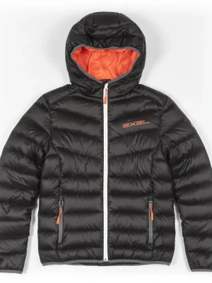 EXEL Down Jacket Unisex, péřová bunda s kapucí Expresní Doručení