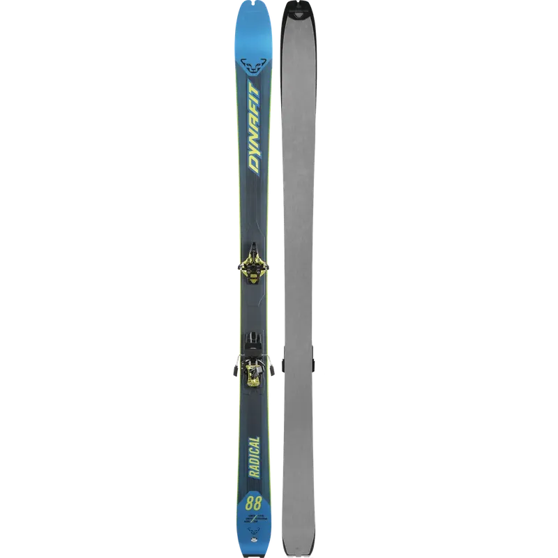 Sleva Dynafit Radical 88 Ski Set 174 modrá/žlutá