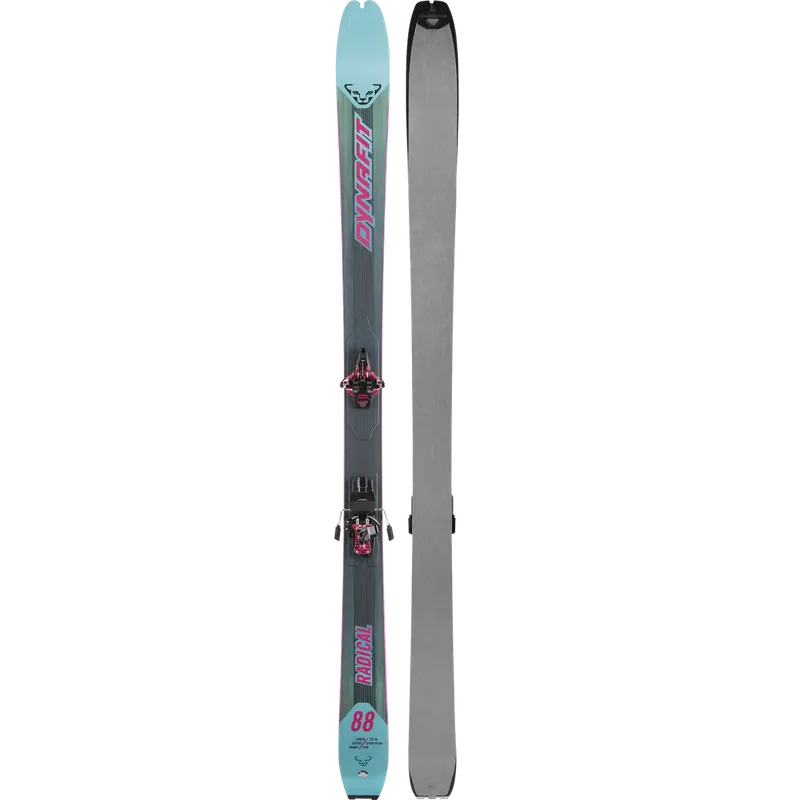 Kup Teď Dynafit Radical 88 W Ski Set 166 tyrkysová/fialová