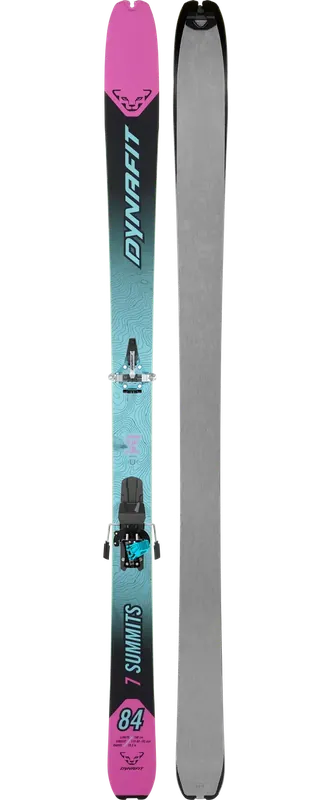 Dynafit Seven Summits+ W Ski Set 149 růžová/tyrkysová Cenová Bomba