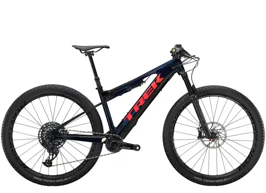 Víkendová Akce Trek E-Caliber 9.8 GX AXS L modrá/růžová
