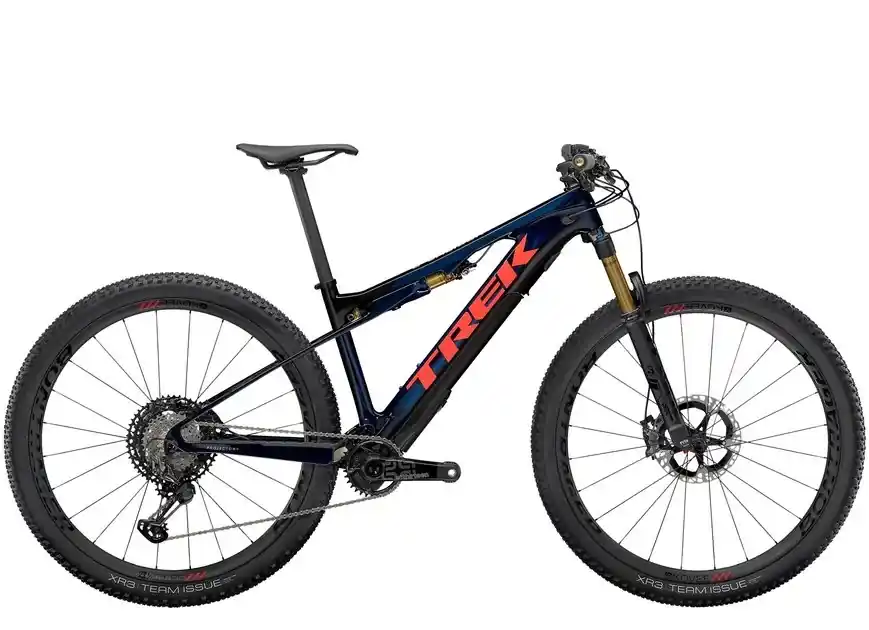 Must-Have Trek E-Caliber 9.9 XTR M modrá/růžová