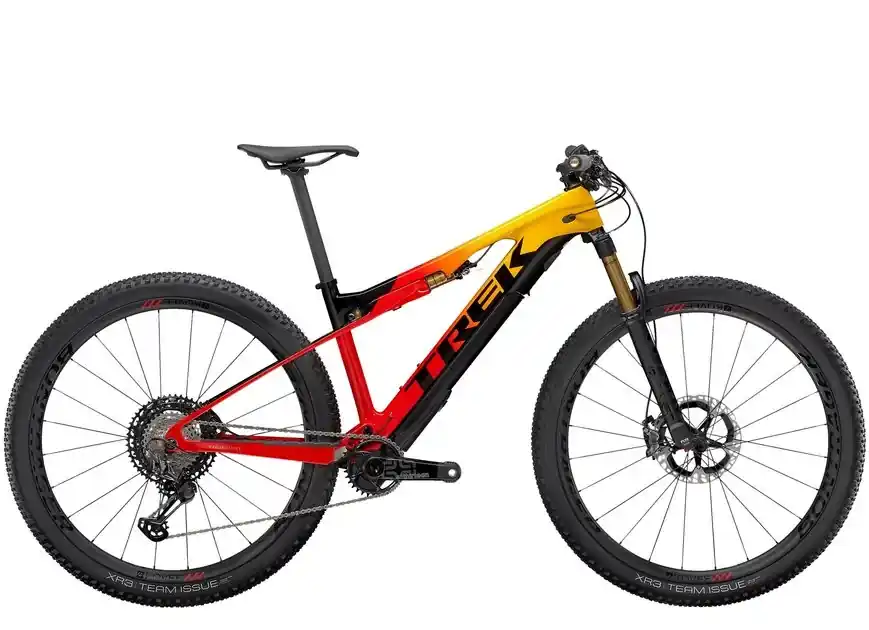 Trek E-Caliber 9.9 XTR L žlutá/červená Vysoce Kvalitní