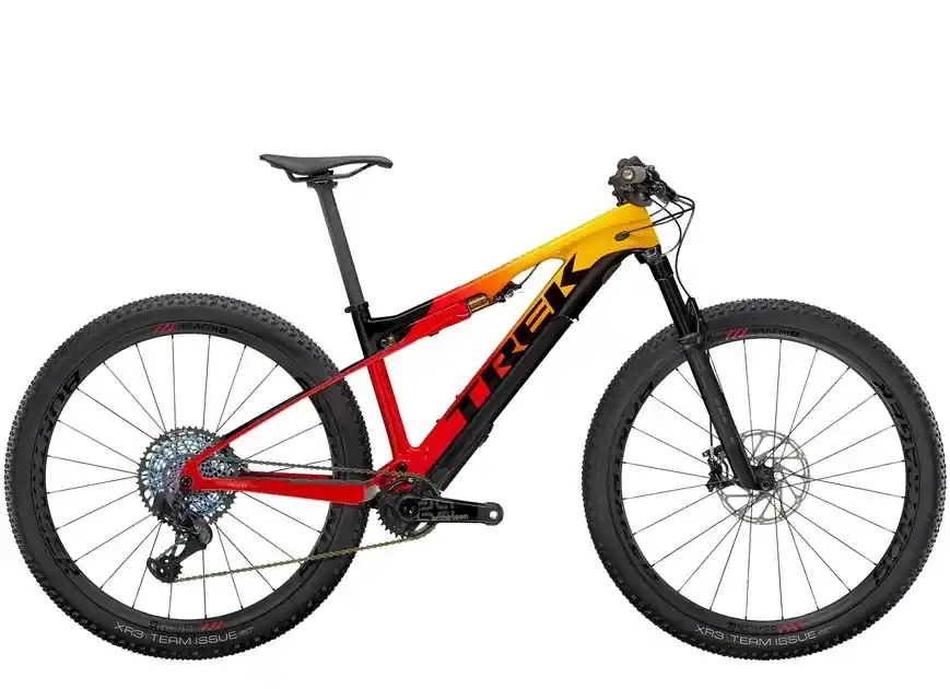 Trek E-Caliber 9.9 XX1 AXS M žlutá/červená Akční Cena