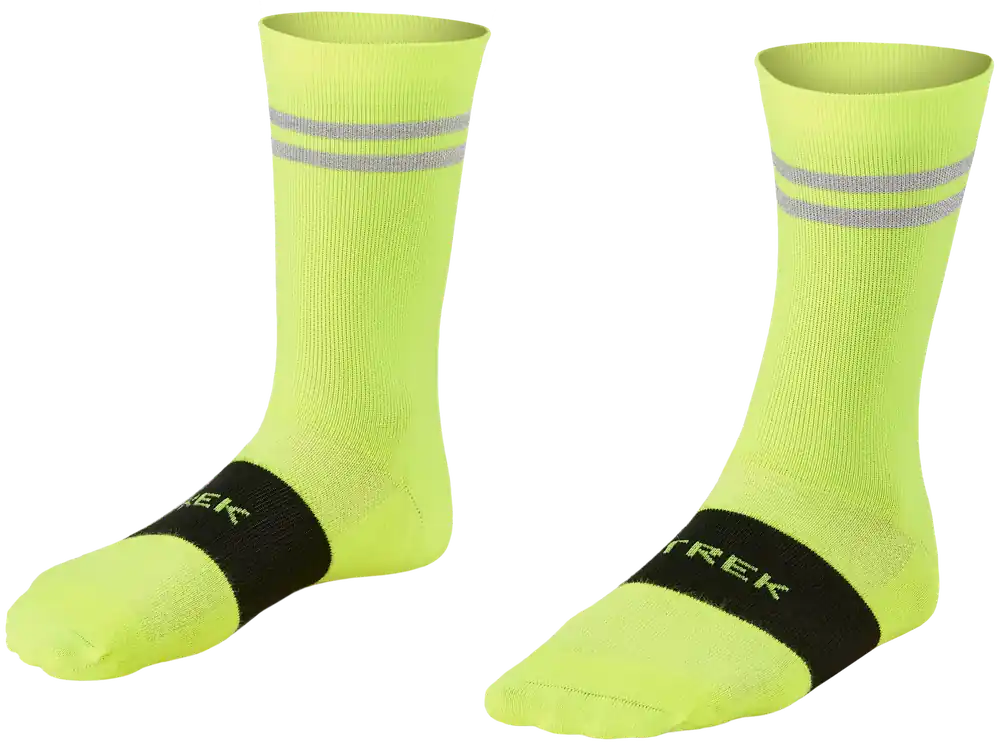 Akční Nabídka Trek Race Reflective Crew Cycling Sock M žlutá
