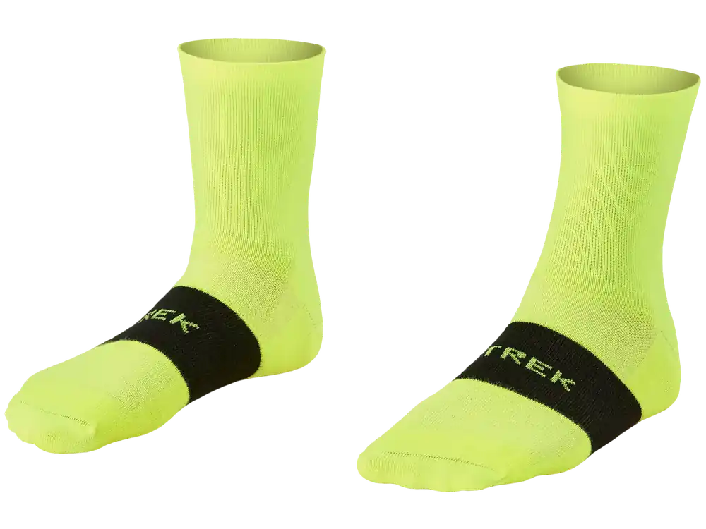 Trek Race Quarter Cycling Sock XL žlutá Bezpečná Platba