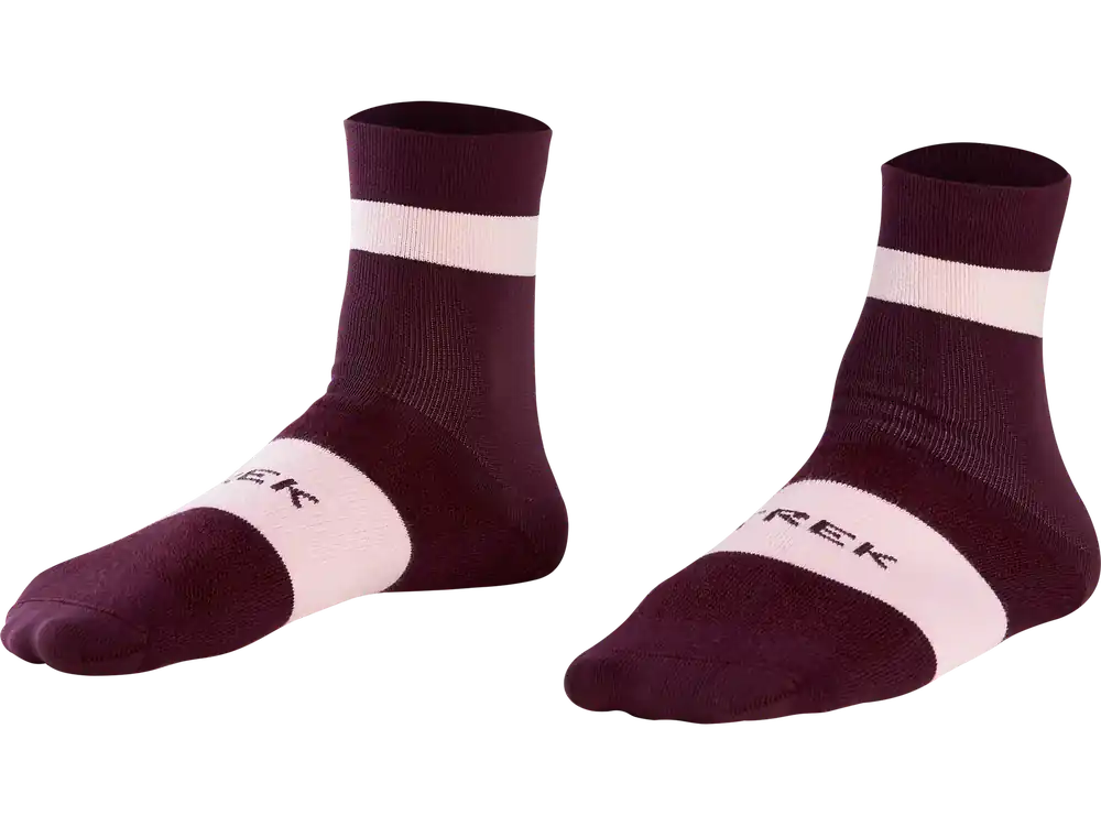 Finální Výprodej Trek Race Quarter Cycling Sock L fialová