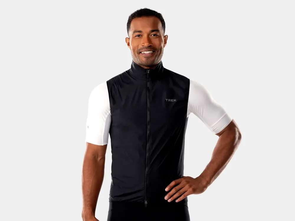Must-Have Trek Circuit Windshell Cycling Vest XS černá