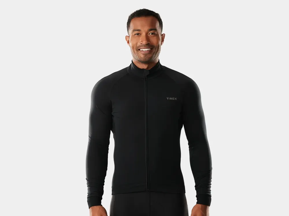 Autentický Trek Circuit Thermal Long Sleeve Cycling Jersey M černá