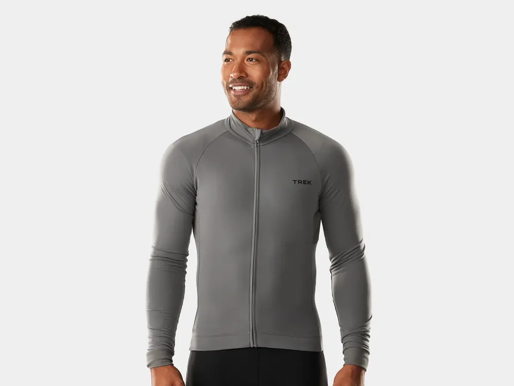 Trek Circuit Thermal Long Sleeve Cycling Jersey M tmavě šedá Poslední Šance