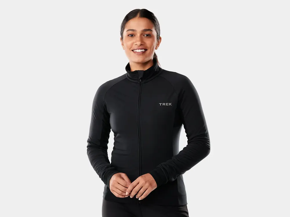 Super Cena Trek Circuit Women‘s Thermal Long Sleeve Cycling Jersey L černá